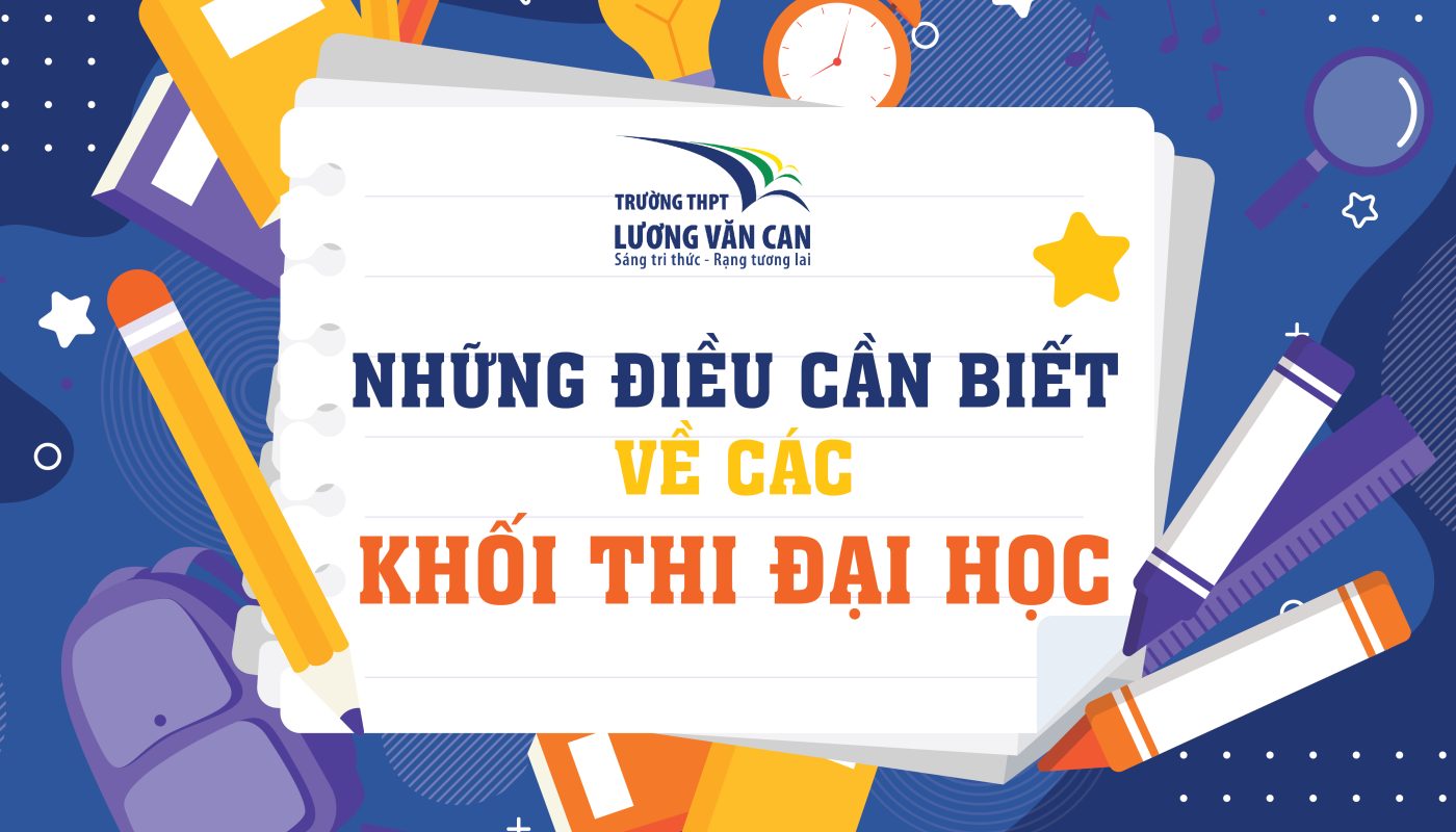 các khối thi xét tuyển Đại học