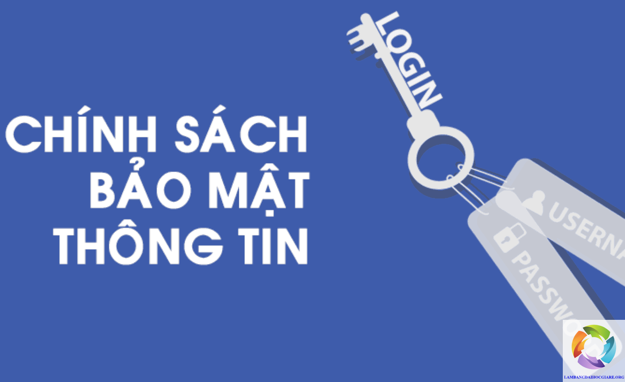CHÍNH SÁCH BẢO MẬT THÔNG TIN