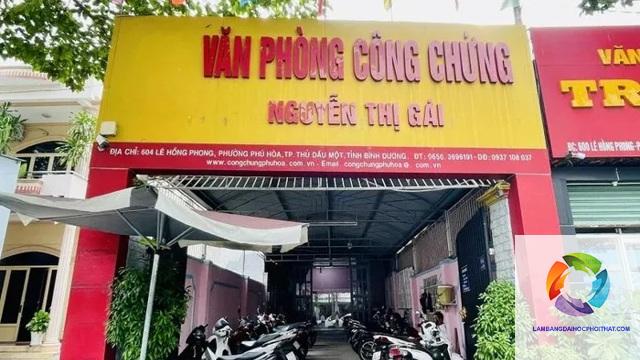 Văn phòng công chứng tại Hà Nội