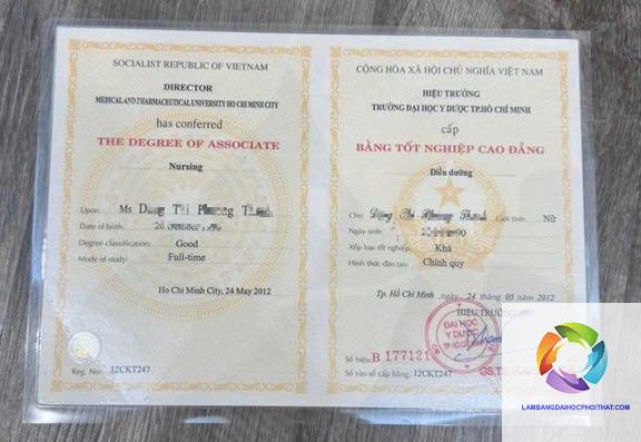 bằng cao đẳng điều dưỡng