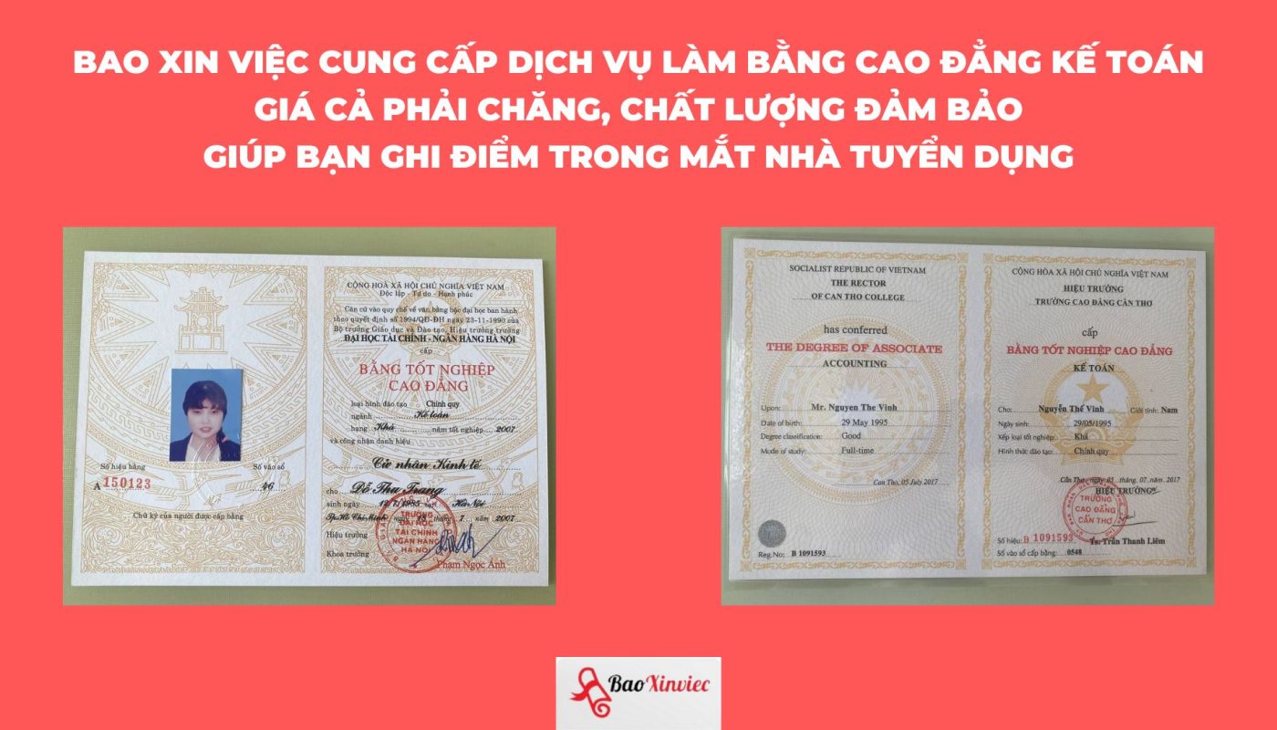 bằng cao đẳng kế toán có dễ xin việc không