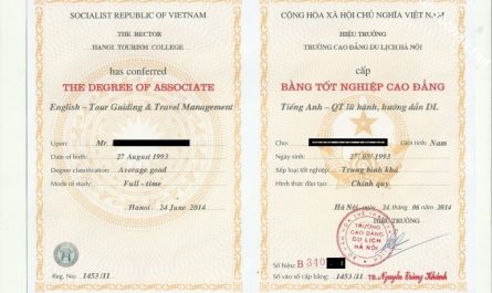 bằng cao đẳng ngôn ngữ anh là gì