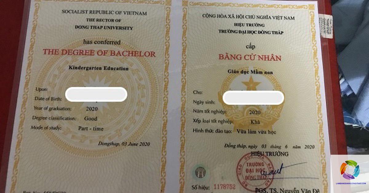 bằng đại học có thời hạn không