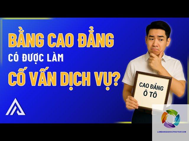 Bằng đại học công nghệ ô tô làm cố vấn dịch vụ được không? Giải đáp chi tiết từ A-Z