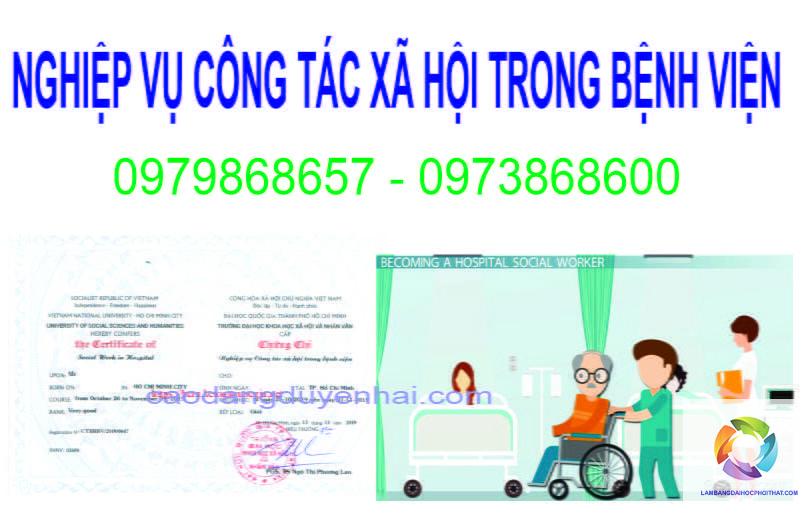 bằng đại học công tác xã hội làm bệnh viện được không