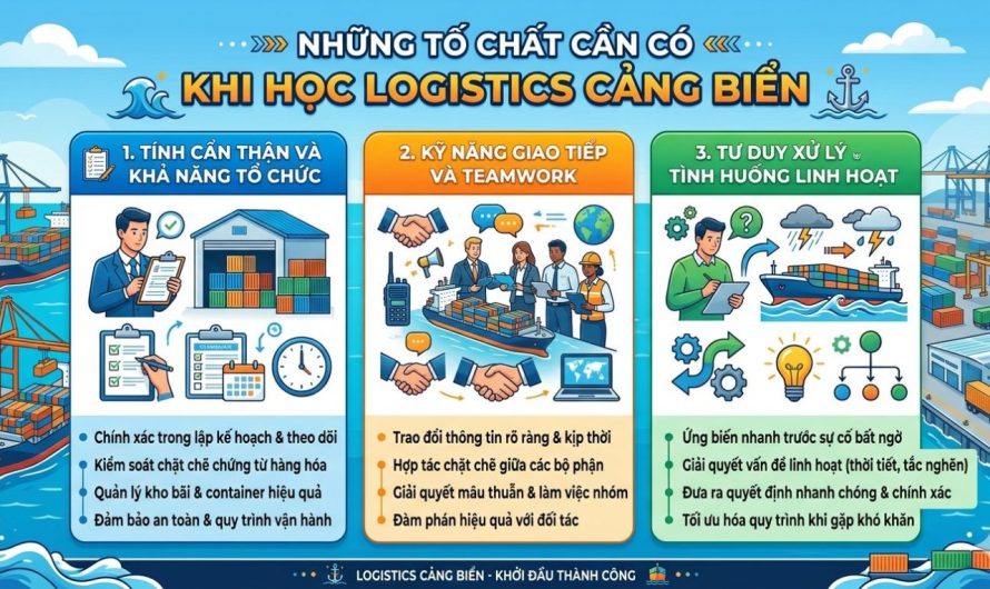 Bằng đại học logistics làm cảng biển được không? Cơ hội việc làm và lộ trình chi tiết