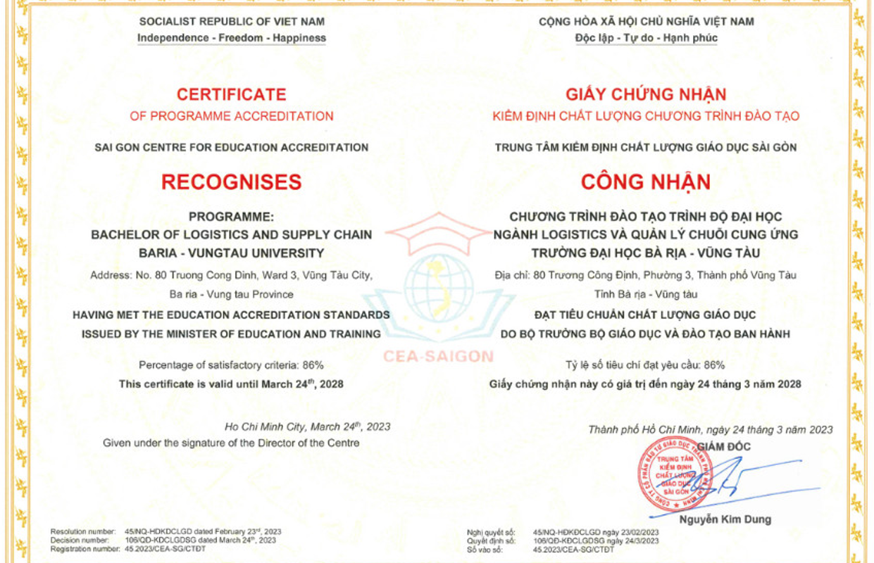 bằng đại học logistics làm kho vận được không