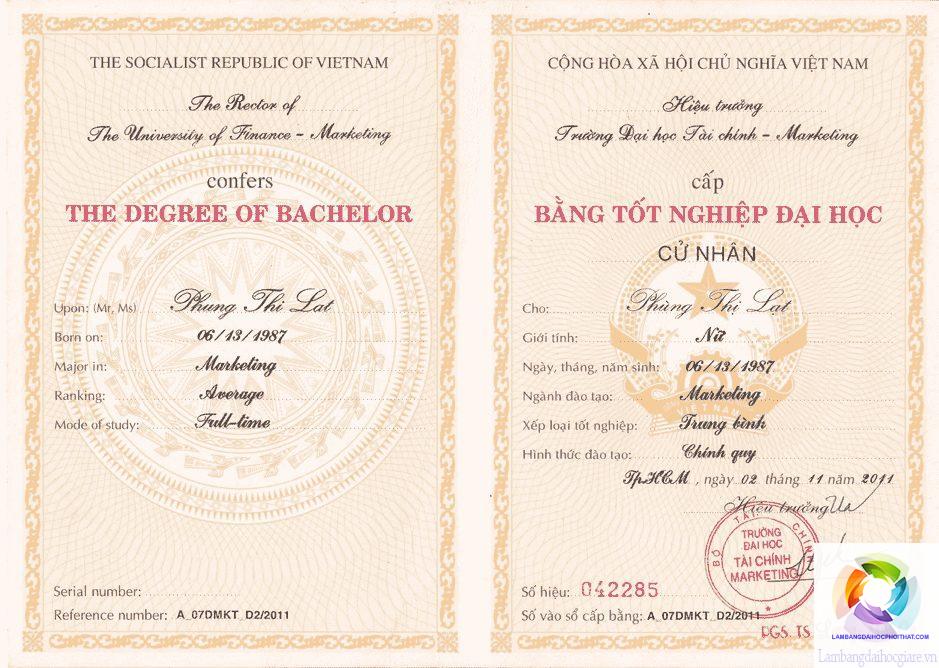 bằng đại học ngành marketing là gì