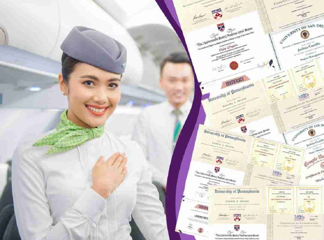 bằng đại học ngôn ngữ anh làm tiếp viên hàng không được không