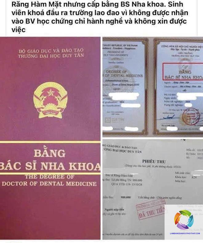 bằng đại học răng hàm mặt là gì