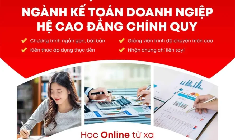 Cao đẳng kế toán liên thông đại học: Lộ trình nâng tầm sự nghiệp ngành Kế toán