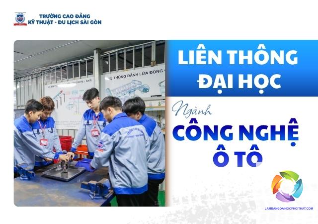 cao đẳng ô tô liên thông đại học