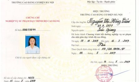 bằng cao đẳng cơ điện tử làm khu công nghiệp được không