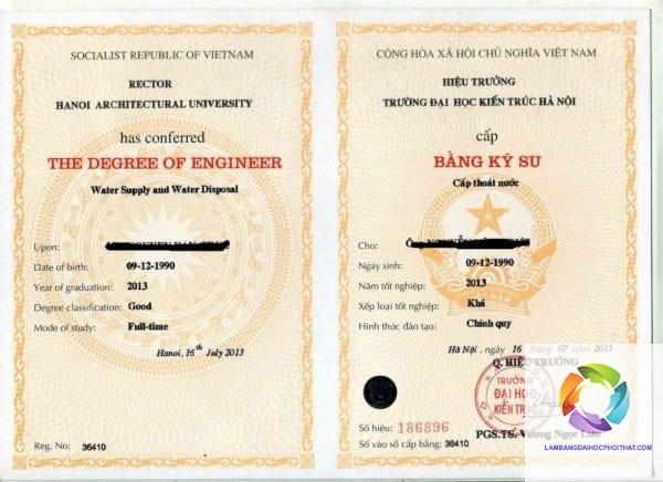 bằng cao đẳng kiến trúc làm thiết kế được không