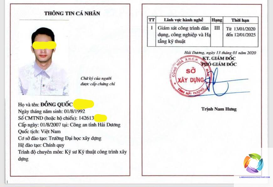 bằng cao đẳng kỹ thuật xây dựng có được cấp chứng chỉ hành nghề không - Image 5