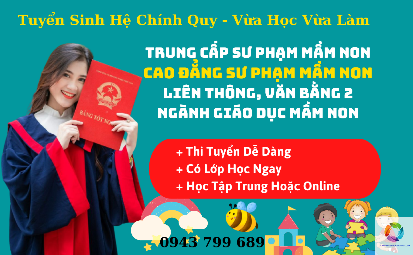 bằng cao đẳng sư phạm mầm non có liên thông đại học được không - Image 3