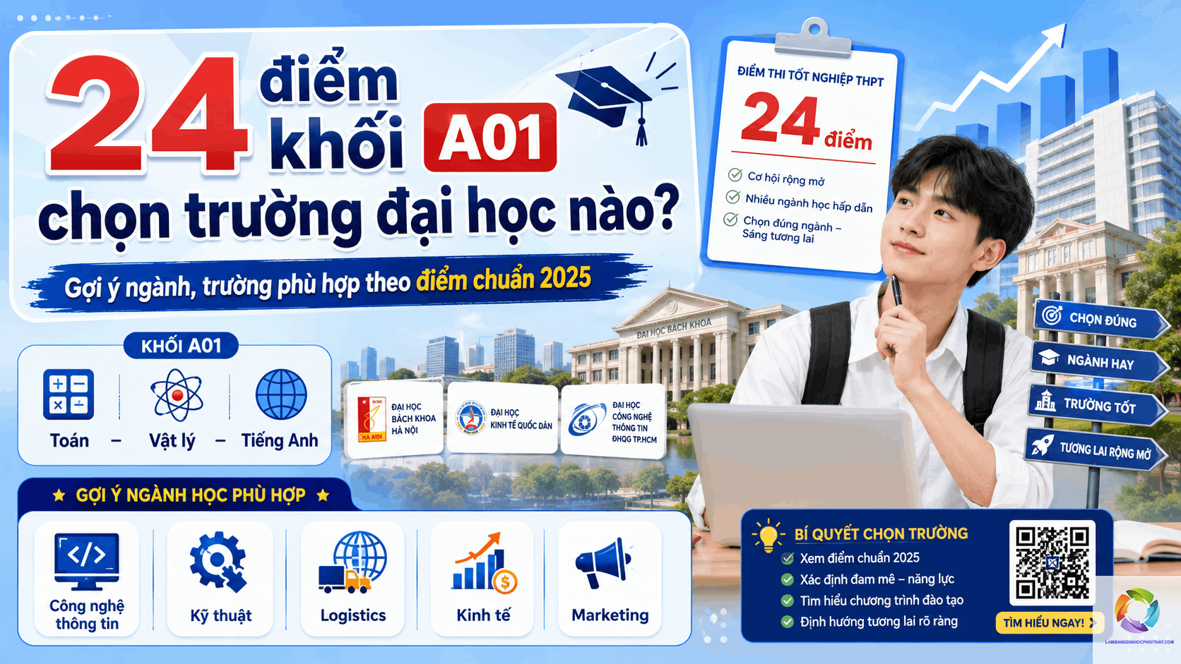 khối a01 học trường đại học nào - Image 2