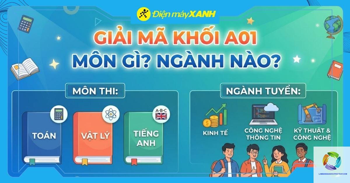 khối a01 xét tuyển ngành nào - Image 5