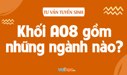 khối a08 gồm những môn nào