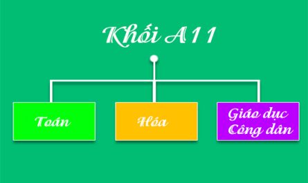 khối a11 gồm những môn nào
