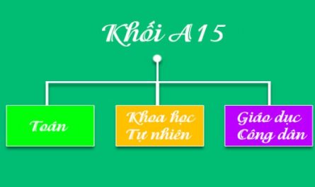 khối a15 gồm những môn nào