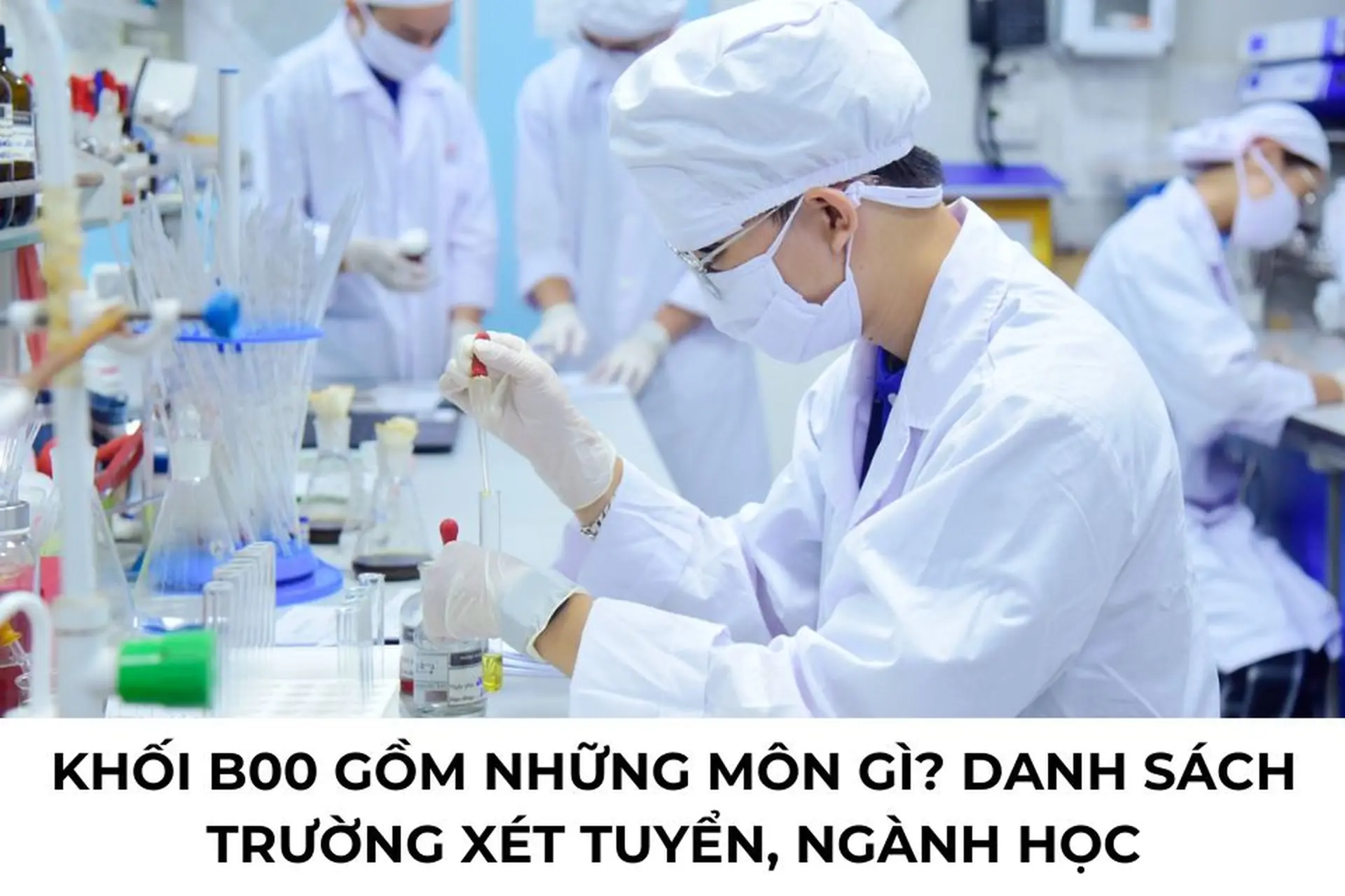 khối b00 có xét tuyển ngành dược không - Image 4
