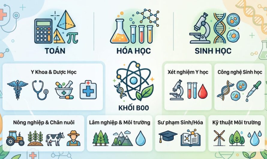 Khối B00 Gồm Những Ngành Sức Khỏe Nào? Cẩm Nang Xét Tuyển Chi Tiết Nhất
