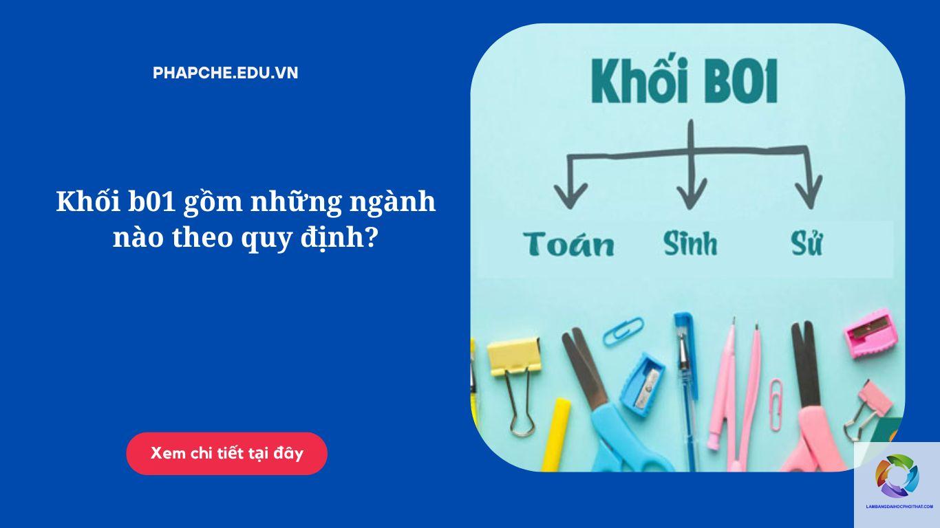 khối b01 gồm những môn nào - Image 3