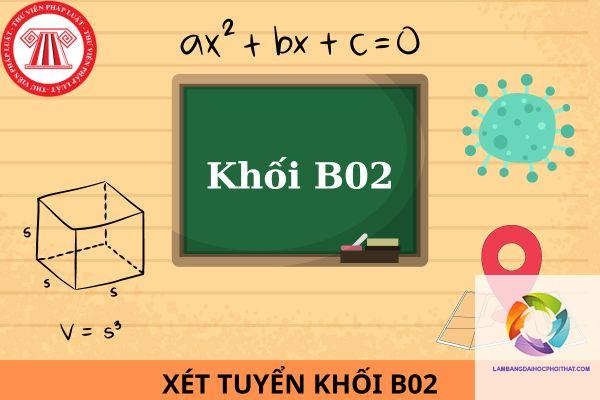 khối b02 gồm những môn nào