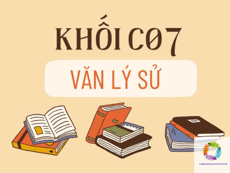 khối c07 gồm những môn nào