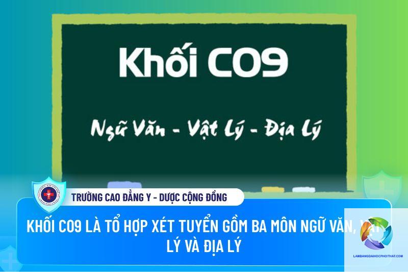 khối c09 gồm những môn nào - Image 3