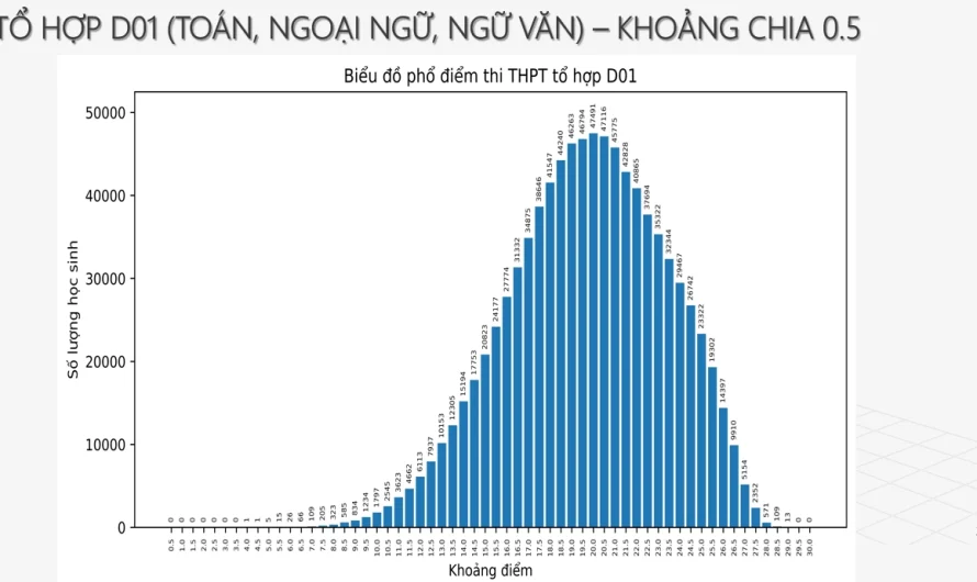 Khối D01 Xét Tuyển Bằng Điểm Thi Tốt Nghiệp: Danh Sách Trường, Ngành Và Điểm Chuẩn Mới Nhất