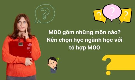 khối m00 gồm những môn nào