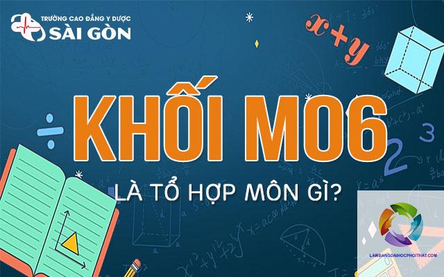 khối m06 gồm những môn nào