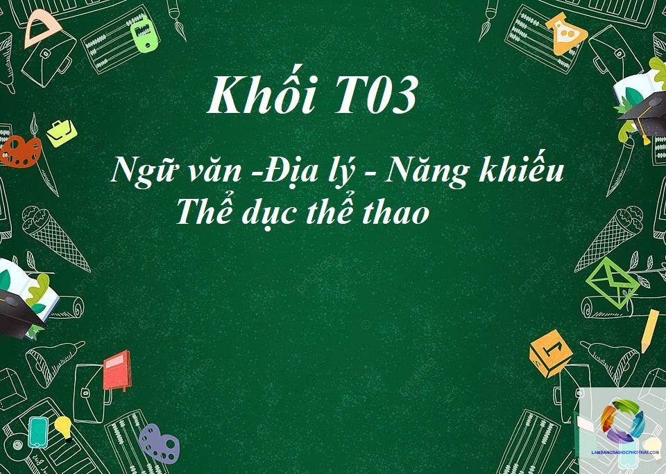 khối t03 gồm những môn nào - Image 3