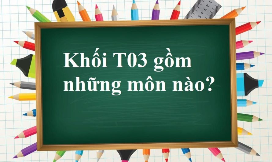 Khối T03 Gồm Những Môn Nào? Cẩm Nang Toàn Diện Từ A-Z Cho Thí Sinh