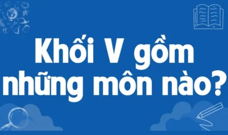 khối v gồm những môn nào