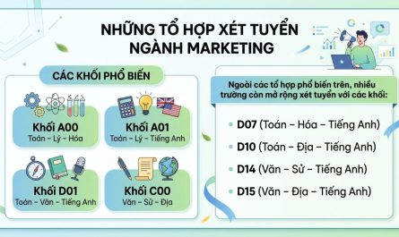 ngành marketing xét tuyển khối nào