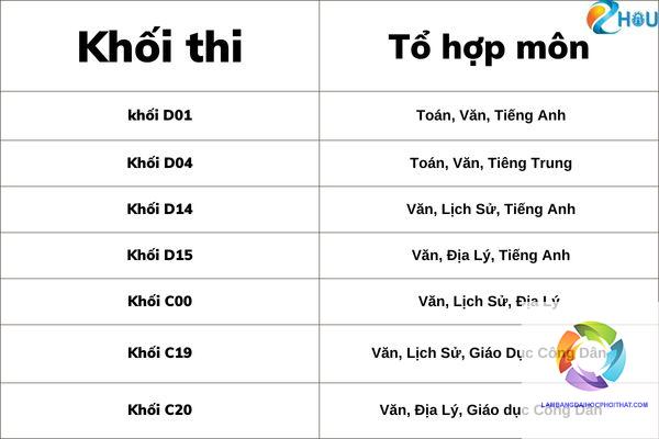 ngành ngôn ngữ trung quốc xét tuyển khối nào - Image 1