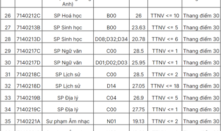 ngành sư phạm tiếng anh xét tuyển khối nào