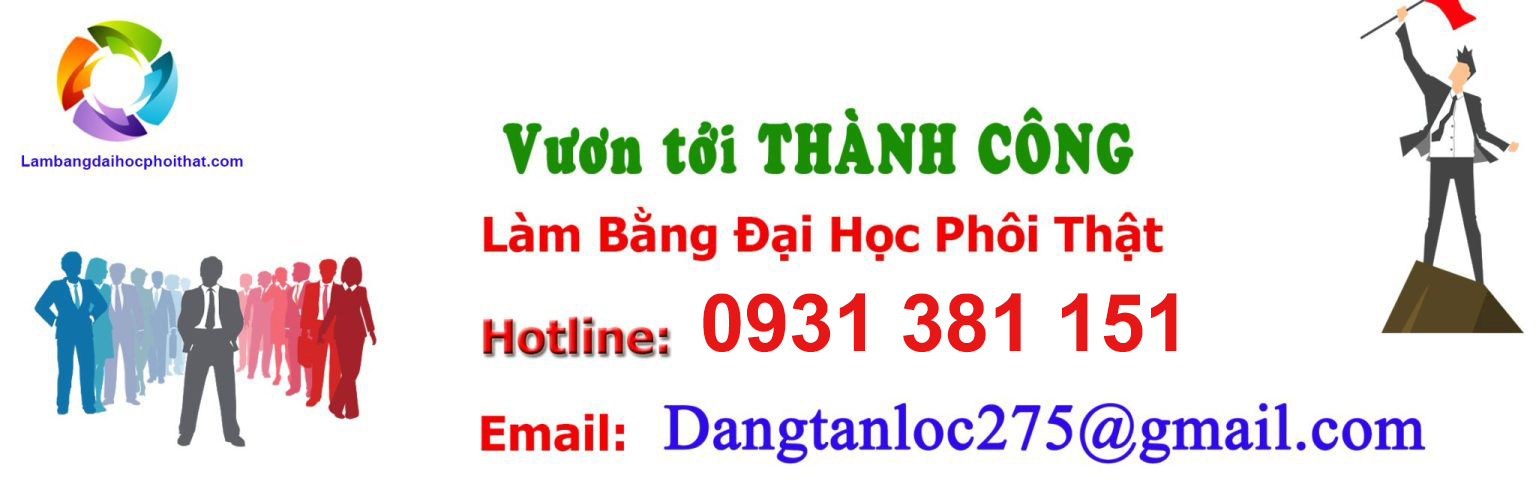 Làm bằng đại học giá rẻ phôi thật 100% được bảo hành trọn đời